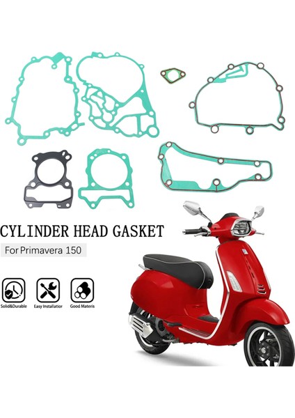 Motosiklet Motor Silindir Kapağı Contaları Şanzıman Karter Yağ Tankı Karteri Contası Sprint Primavera 150 Için (Yurt Dışından) fiyatları