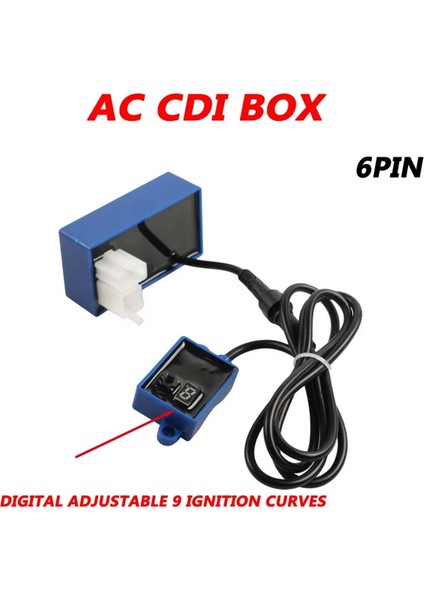 Motosiklet Ateşleme 6 Pin Cdı Kutusu Ac Dijital Ateşleyici CG125 AKT125 FT125 RX125 Atv Kir Bisikleti Go Kart Bisikleti Için Ayarlanabilir (Yurt Dışından) fırsatları