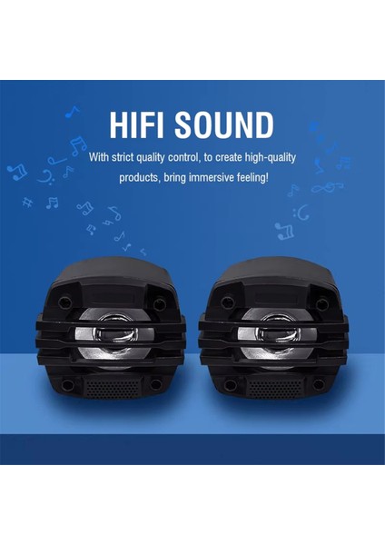 E-Bisiklet Motosiklet Gidonu USB Şarj Ses Bt Ses Anahtarlı Bluetooth Hoparlörlü Çift Korna Işıklı (Yurt Dışından) fırsatları