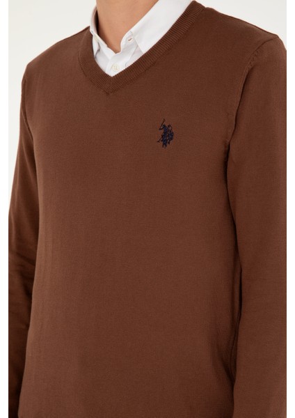 Erkek Kahverengi Kazak /Triko 50293512-VR158