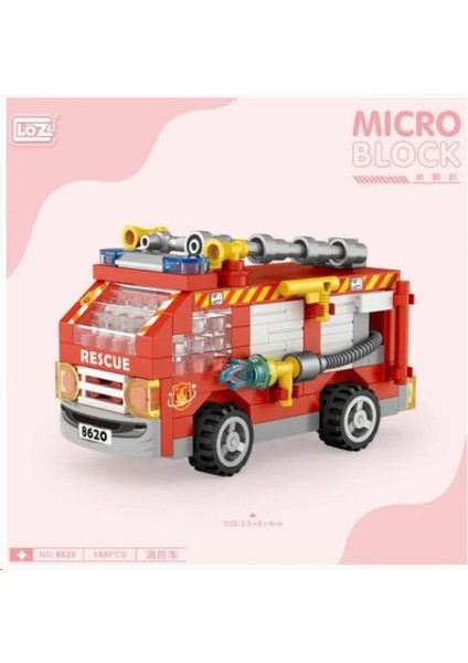 8620 Mikro Blok Torbalı Itfaiye Aracı (Yurt Dışından)
