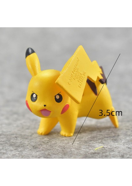 Pokémon Pokemon Pokemon Squirtle Bulbasaur Ice Vulpix Doll Şekil Süsleme (Yurt Dışından)