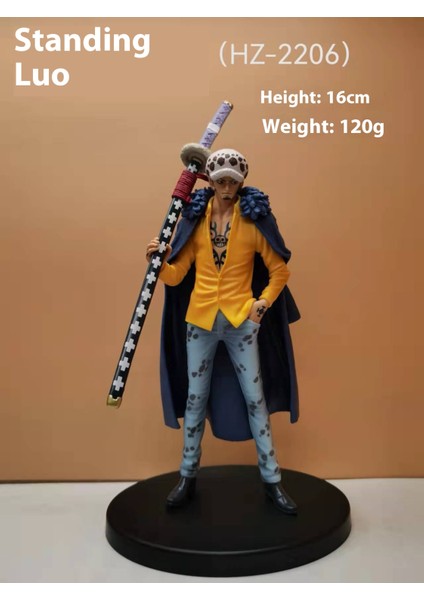Tek Parça Anime Periferik Büyük Figür Kimono Savaş Versiyonu 100 Sahne Luffy Sanatı Zoro Modeli Süsleri (Yurt Dışından)