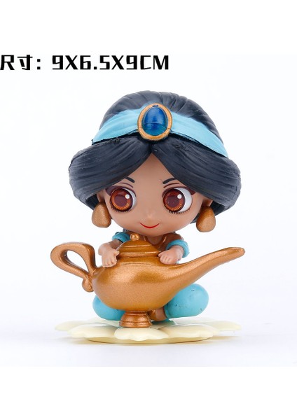 6 Cm-15 cm S Versiyonu Prenses El Yapımı Ofis Bebek Cinderella Elsa Elsa Anna Alice Buz ve Kar Kek Süsleri (Yurt Dışından)