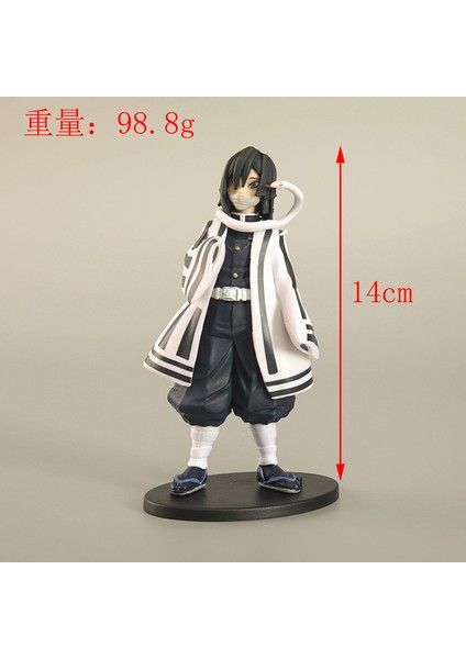 8 Cm-17 cm Iblis Avcısı Şekil Anime Karikatür Kamado Tanjiro Nezuko Bebek Oyuncak Kek Araba Süsleme (Yurt Dışından)