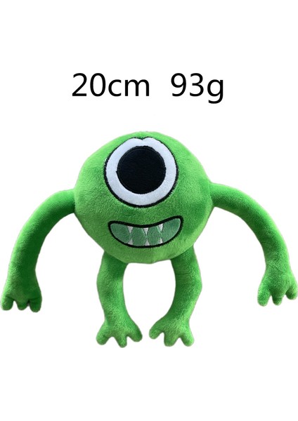 Bamban Bahçe Peluş Oyuncaklar Anaokulu Canavar Peluş Oyuncaklar Çocuk Bebek Yeşil Tek Göz (Yurt Dışından)