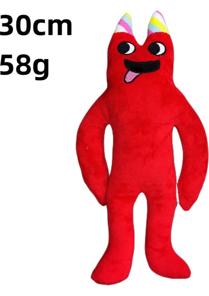 Bamban Bahçe Bebeği Anaokulu Canavarı Peluş Oyuncak Çocuk Bebek Düz Model Kırmızı Bamban (Yurt Dışından)