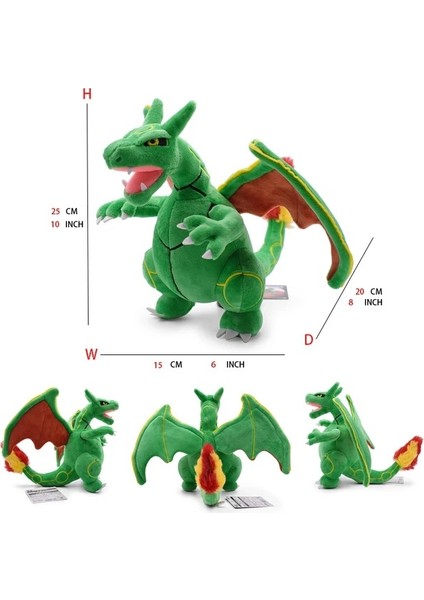 Büyük Pokemon Peluş Tudai Kaplumbağa Sarı Kaya Kurdu Zorua Tyrannosaurus Rex Ateş Soluyan Ejderha Peluş Oyuncak Bebek Ateşli Hava Otur Ateş Soluyan Ejderha (Yurt Dışından)