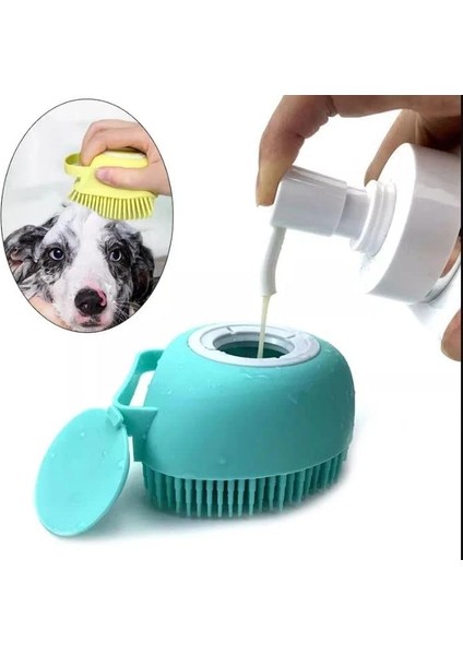 Şampuan Hazneli Kedi Köpek Yıkama Kesesi, Masaj Yapan Hayvan Yıkama Fırçası fiyatları