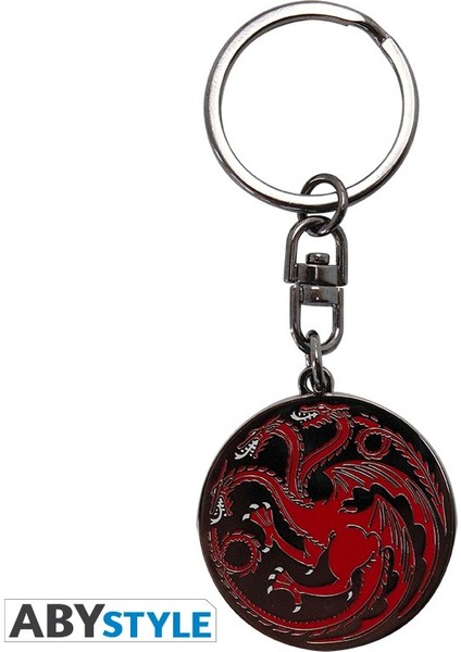 Game Of Thrones - Pck MUG250ML + Keychain + Notebook "targaryen" Defter + Mug + Anahtarlık Hediye Seti - ABYPCK165