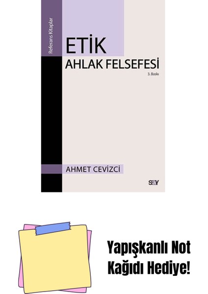 Etik Ahlak Felsefesi + Yapışkanlı Not Kağıdı