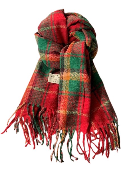 Kalınlaştırılmış Sıcak Yün Atkı (Yurt Dışından)