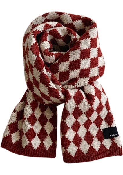 Kalınlaştırılmış Sıcak Yün Atkı (Yurt Dışından)