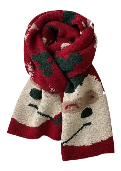 Kalınlaştırılmış Sıcak Yün Atkı (Yurt Dışından)