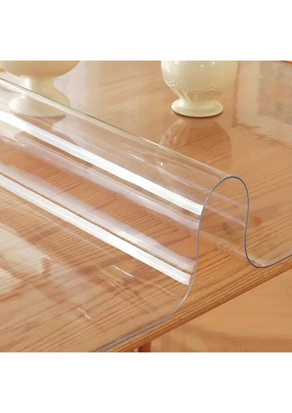 2 mm Şeffaf Pvc Masa Örtüsü – Kristal Netlikte Masa Koruyucu fiyatları