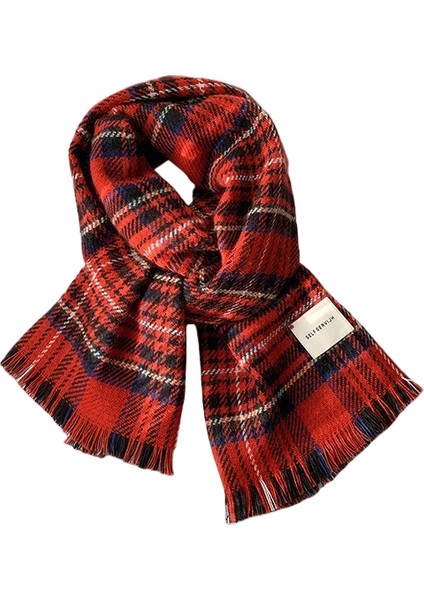 Kalınlaştırılmış Sıcak Yün Atkı (Yurt Dışından)