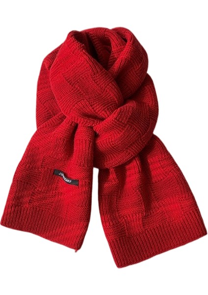 Kalınlaştırılmış Sıcak Yün Atkı (Yurt Dışından)