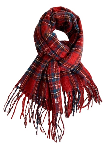 Kalınlaştırılmış Sıcak Yün Atkı (Yurt Dışından)