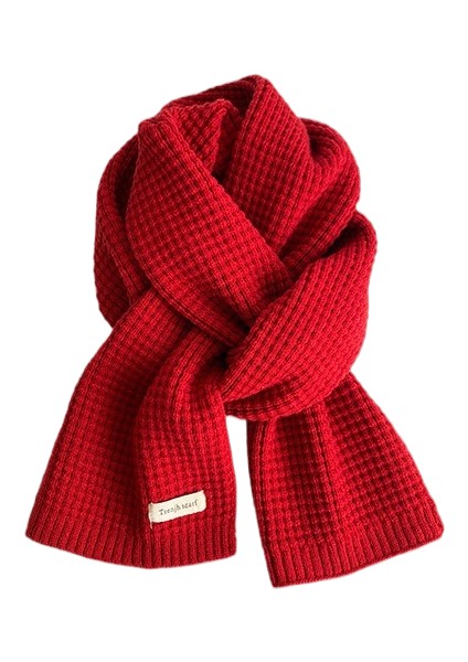 Kalınlaştırılmış Sıcak Yün Atkı (Yurt Dışından)