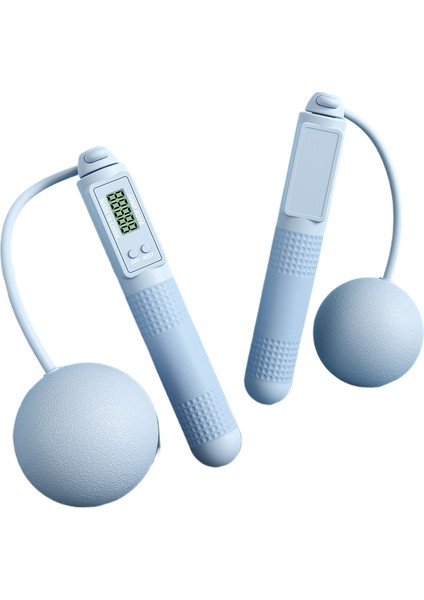 Akıllı Sayma Akülü Egzersiz Ağırlıklı Atlama Ipi (Yurt Dışından)