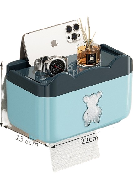 Duvara Monte Tuvalet Mendili Çekmecesi (Yurt Dışından)