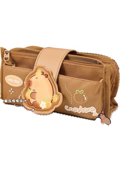 Büyük Kapasiteli Karikatür Kalem Kutusu (Yurt Dışından)