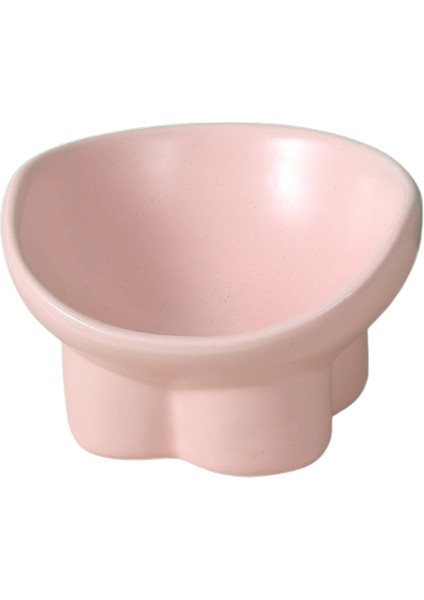 Seramik Kedi Kabı Siyah Çene Önleyici Pet Kase (Yurt Dışından)