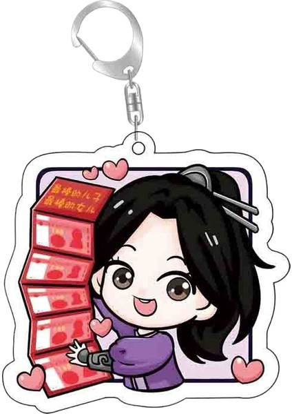 Nezha Karikatür Anahtarlık (Yurt Dışından)