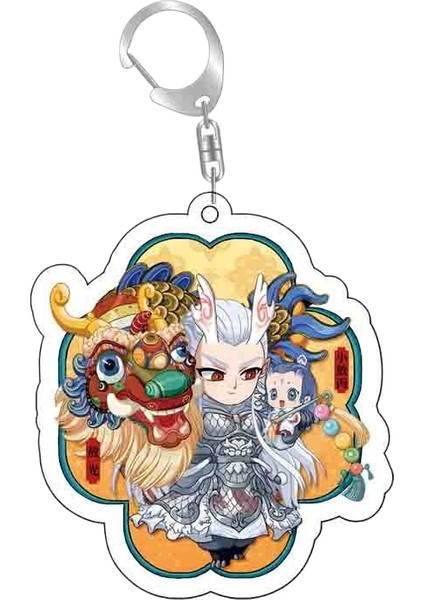 Nezha Karikatür Anahtarlık (Yurt Dışından)