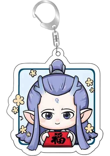 Nezha Karikatür Anahtarlık (Yurt Dışından)