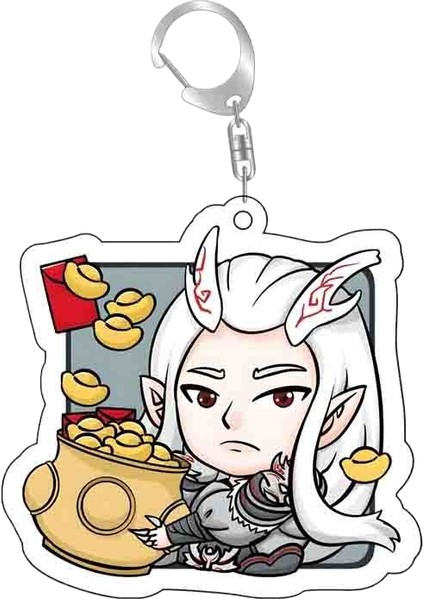 Nezha Karikatür Anahtarlık (Yurt Dışından)