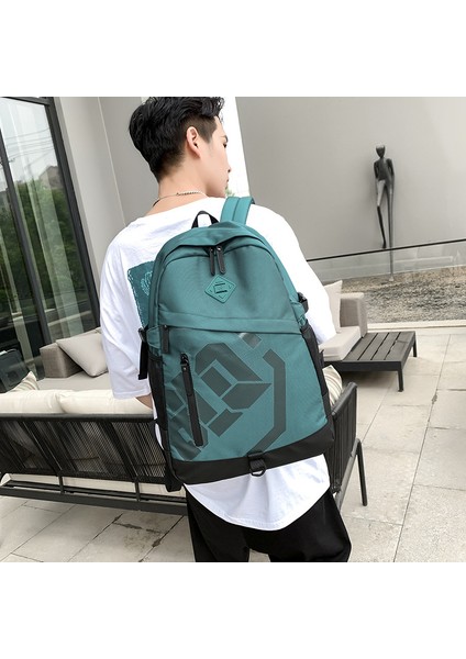 Lise Öğrencisi Okul Çantası Erkek Ins Modaya Uygun Havalı Basit Bilgisayar Sırt Çantası (Yurt Dışından) modelleri