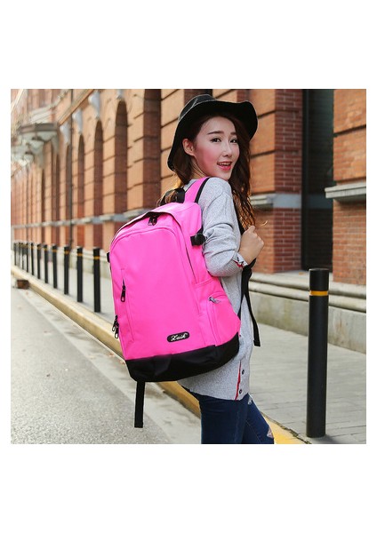 Lise Öğrencisi Okul Çantası Moda Trendi Sırt Çantası Sırt Çantası (Yurt Dışından)