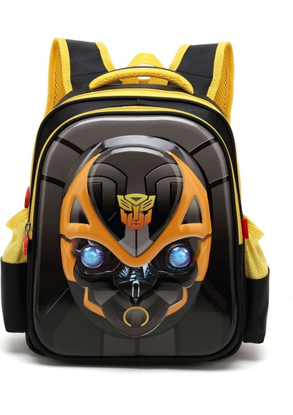 Ilkokul Okul Çantası Çocuk Transformers Bumblebee 1-3. Sınıf Sırt Çantası (Yurt Dışından)