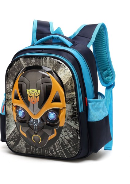 Ilkokul Okul Çantası Çocuk Transformers Bumblebee 1-3. Sınıf Sırt Çantası (Yurt Dışından)