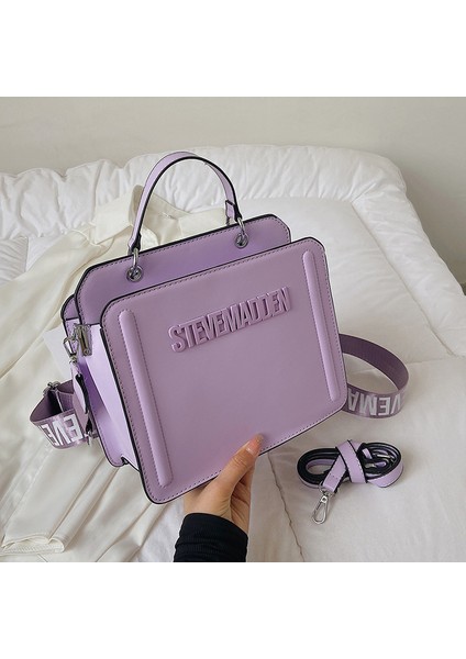 Moda Büyük Kapasiteli Çanta Gündelik Çok Yönlü Omuz Çantası (Yurt Dışından)