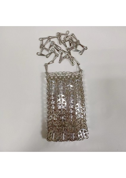 Metalik Altın Payetler Diy El Yapımı Cep Telefonu Ruj Askılı Çanta (Yurt Dışından) fiyatları