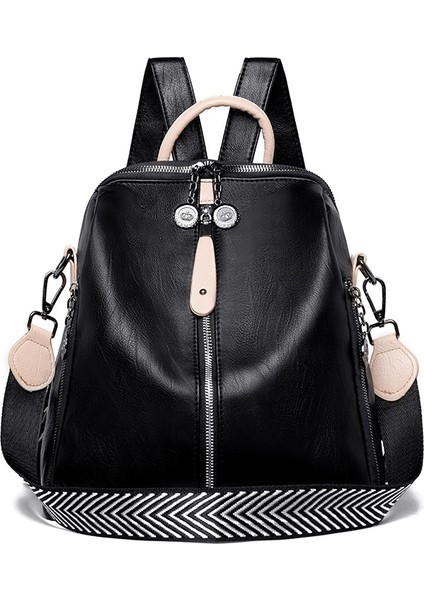 Trendy Kore Tarzı Moda Tüm Maçlar Için Büyük Kapasiteli Yumuşak Deri Bayan Sırt Çantası (Yurt Dışından) fiyatları