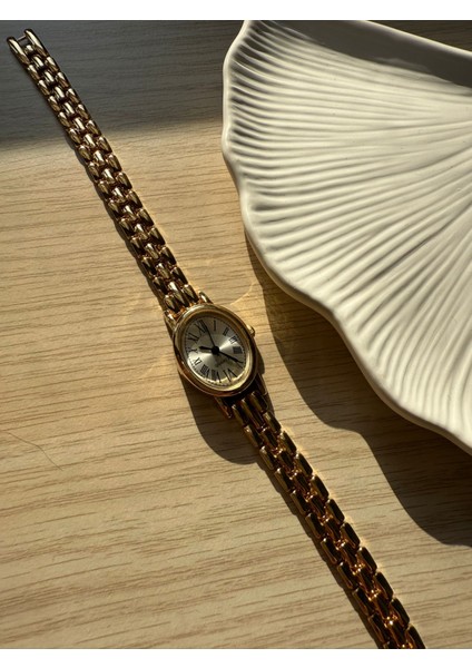 Retro Minimal Hasır Kordon Vintage Kadın Kol Saati fiyatları