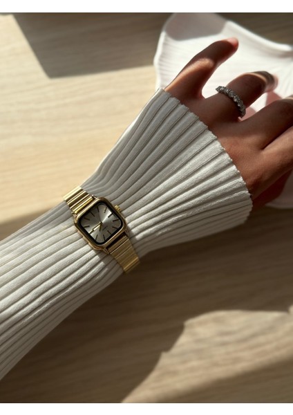 Retro Minimal Metal Kordon Vintage Kadın Kol Saati indirimleri