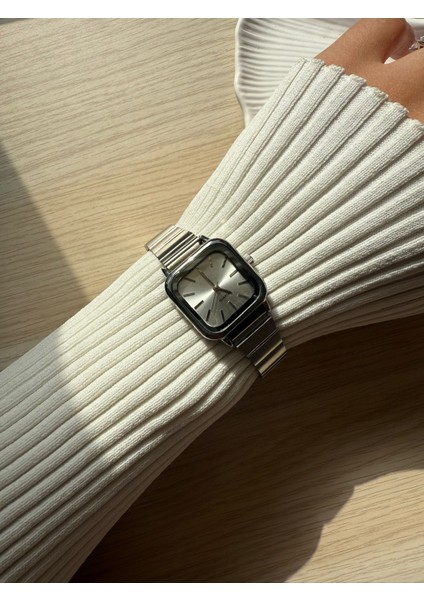 Retro Minimal Metal Kordon Vintage Kadın Kol Saati