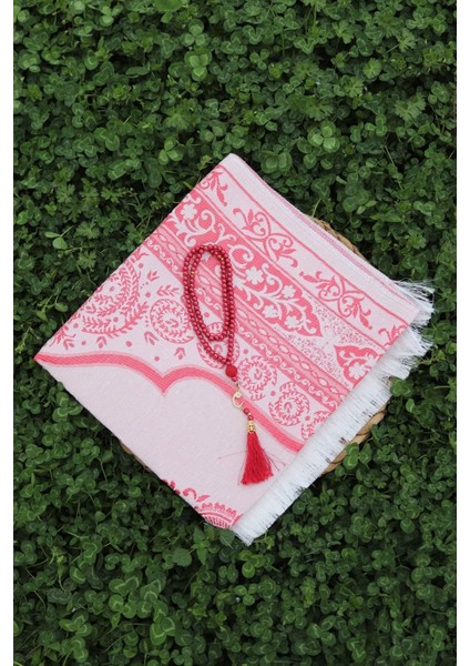 Hediyelik Pamuklu Seccade Seti S1004 Siyah modelleri