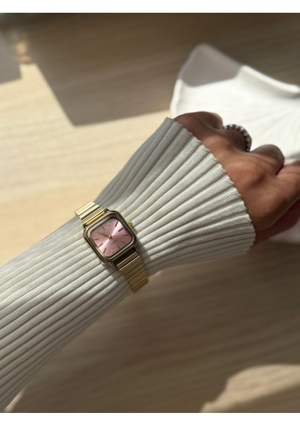 Retro Minimal Metal Kordon Vintage Kadın Kol Saati