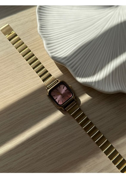 Retro Minimal Metal Kordon Vintage Kadın Kol Saati fırsatları