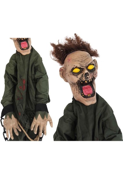 Cadılar Bayramı Zombi Figürlü Asılabilir Halloween Hareketli Parti Dekoru 120 Cm fırsatları
