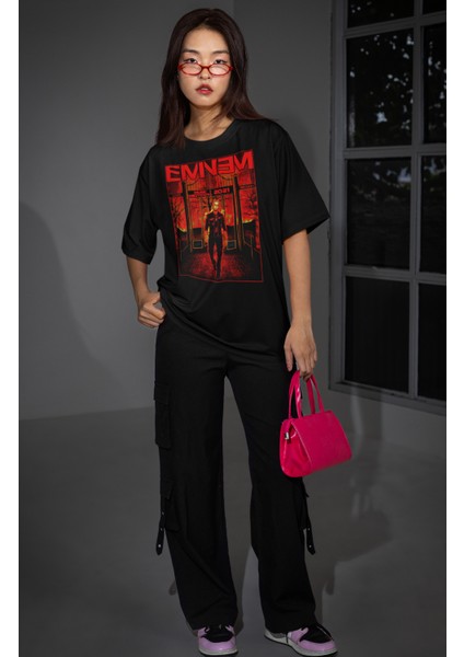 Eminem Music Motown Baskılı Tişört, Erkek-Kadın Rap Baskılı T-Shirt fiyatları