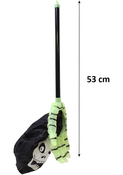 Cadılar Bayramı Iskelet El Figürlü Sopalı Şeker Çantası fiyatları