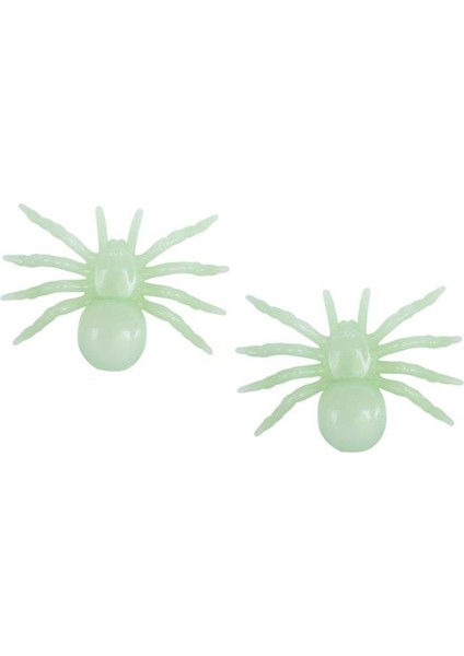 Cadılar Bayramı Fosforlu Neon Örümcek Halloween Parti Dekoru 10 cm 2'li fiyatları