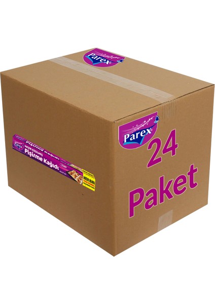 Hazır Kesilmiş Pişirme Kağıdı 10’lu 42 x 37 Cm 24 Paket 1 Koli modelleri