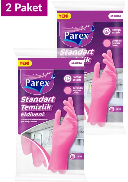 Standart Eldiven Orta Boy İkili Set fiyatları